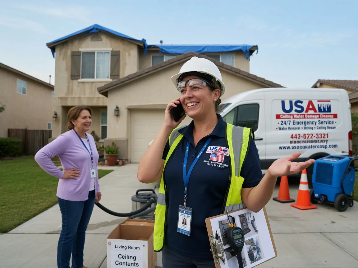 Ceiling Water Damage Restoration Oakwood, IL FAQs